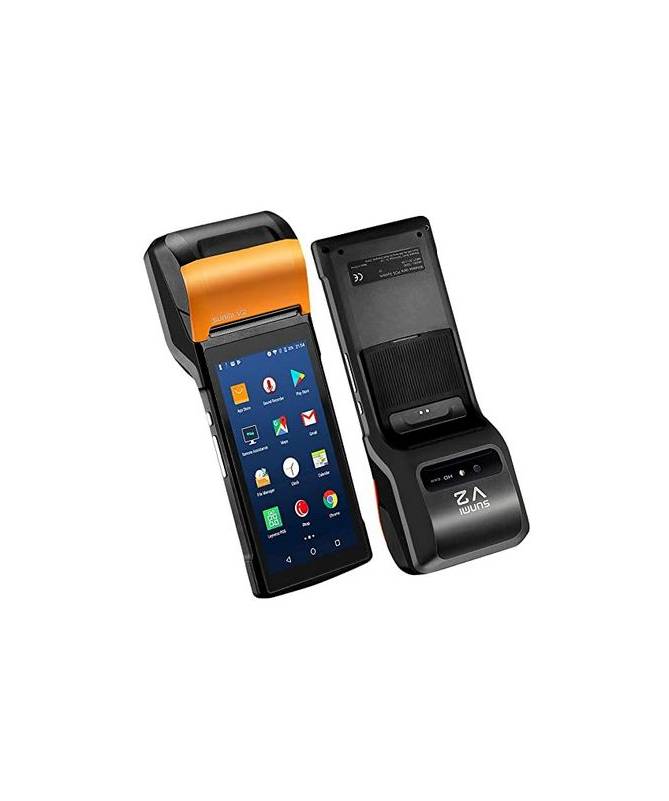 Sunmi V2 Mini Caisse enregistreuse tactile portable TPV Android 6 avec  imprimante et scanner